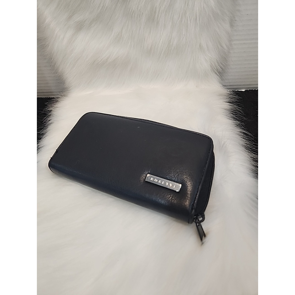 Rosetti Black Zip Around Wallet Checkbook